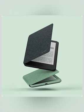 Amazon Kindle Fabric Cover Case Matcha Green 11th Gen